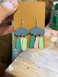 Cloud earrings