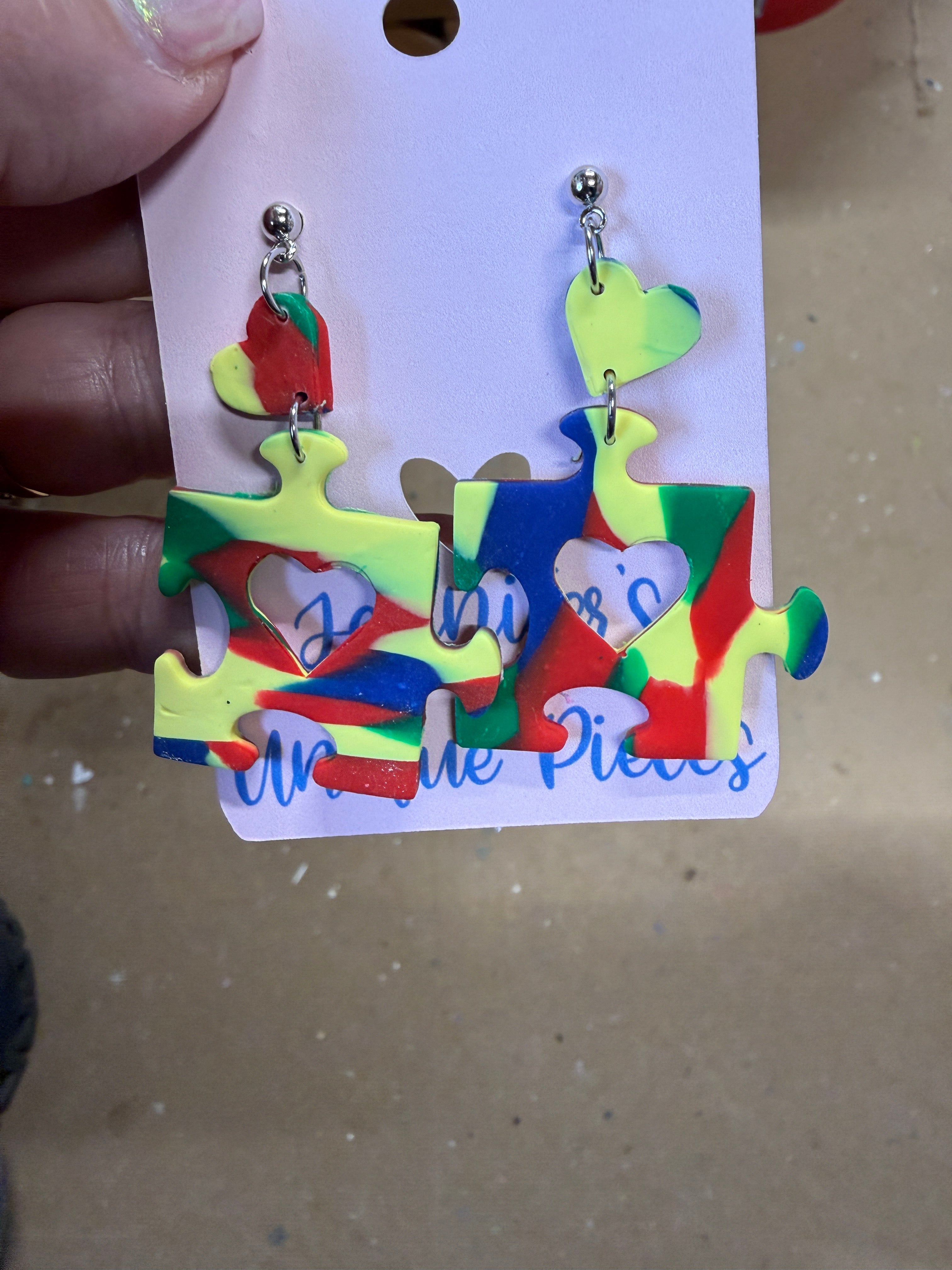 Autism earrings