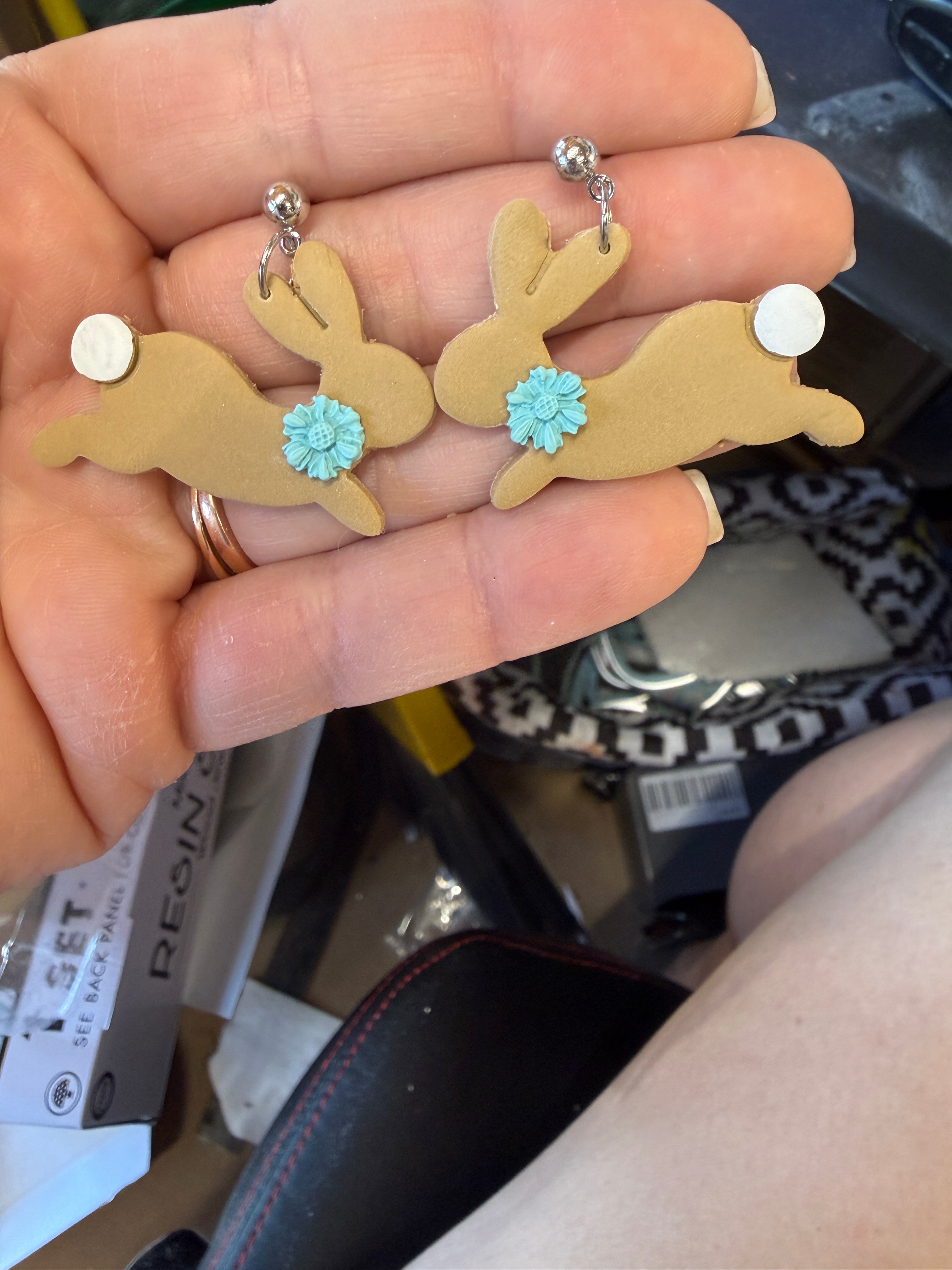 Easter earrings