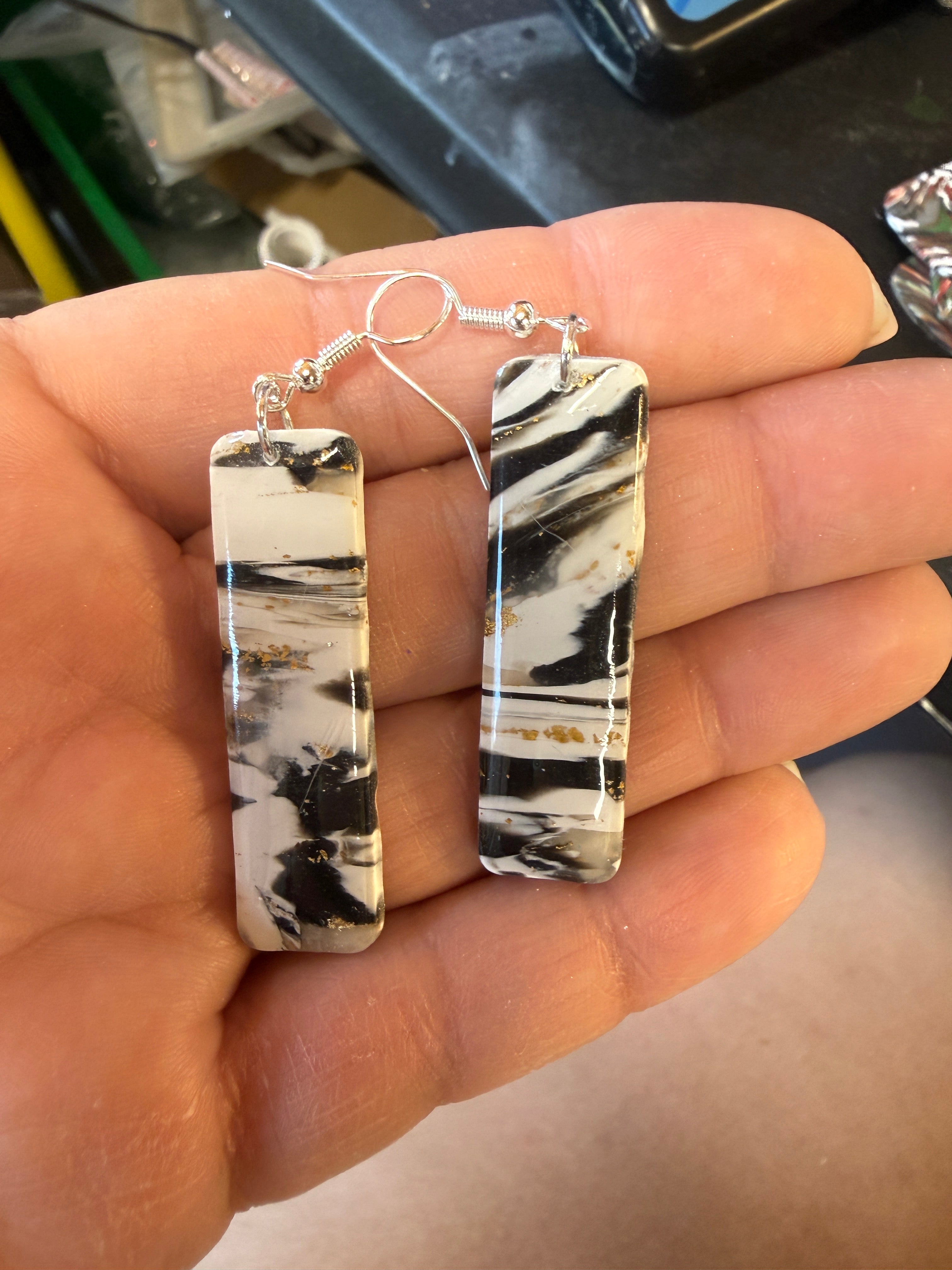 Clay earrings
