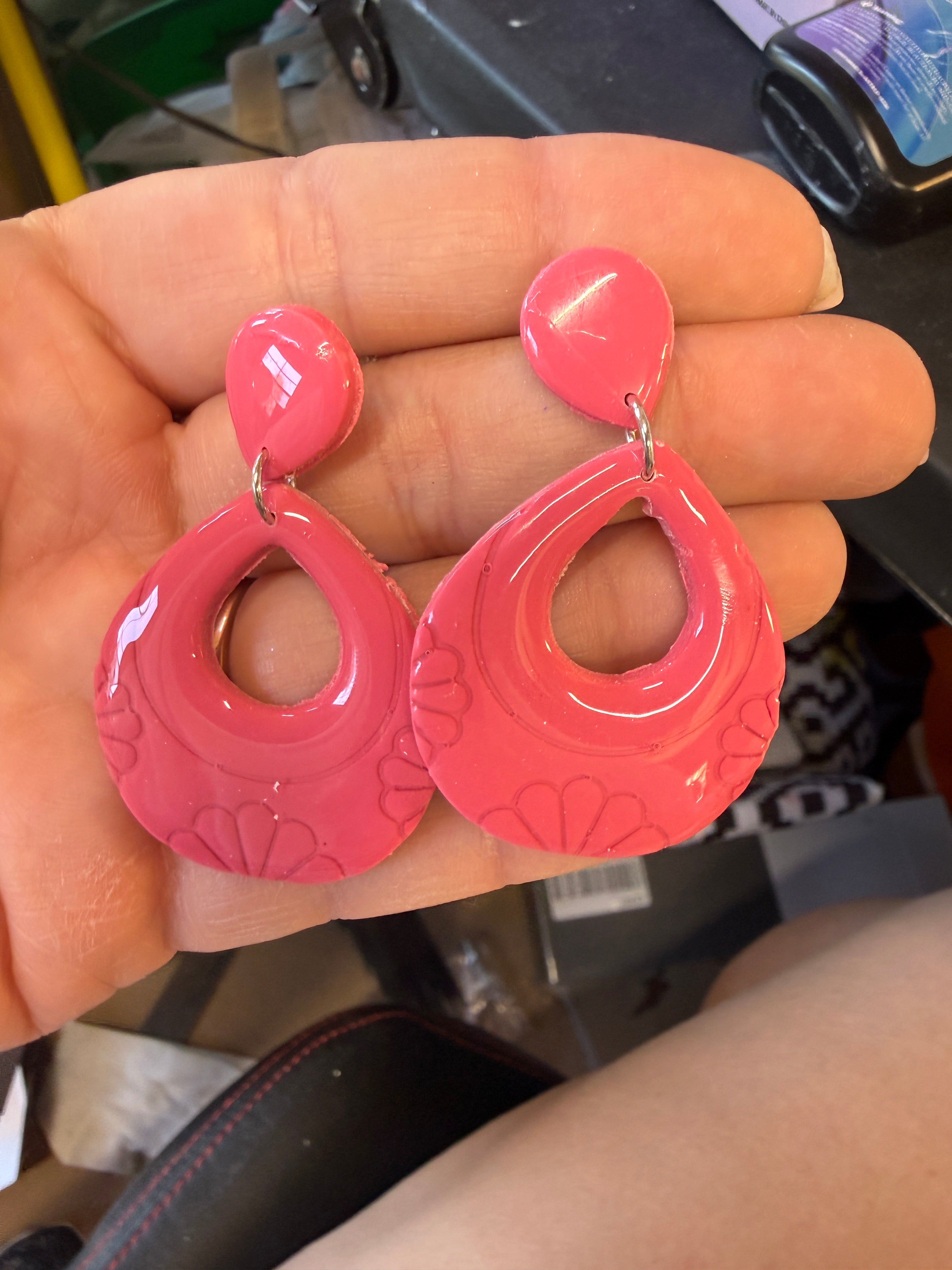 Clay earrings