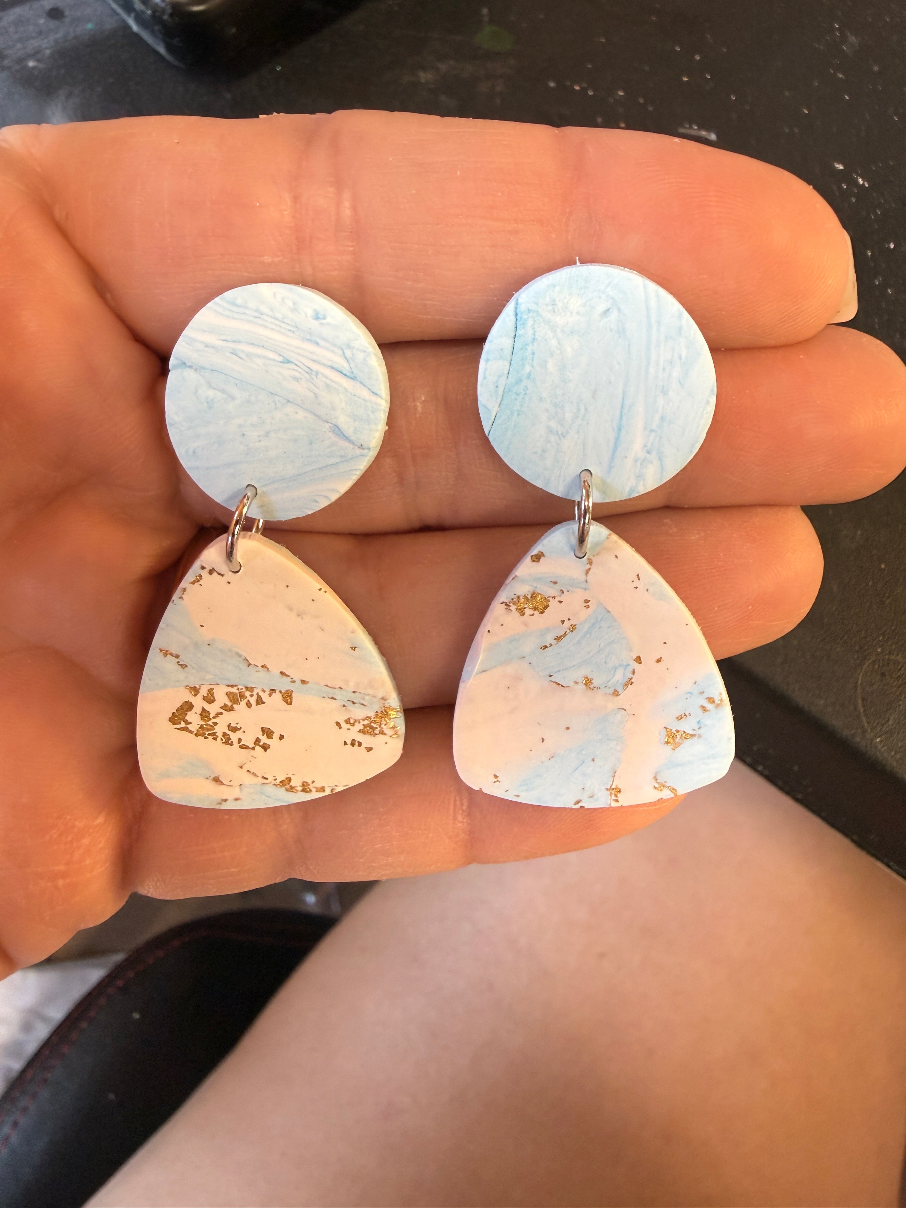 Clay earrings
