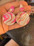 Clay earrings