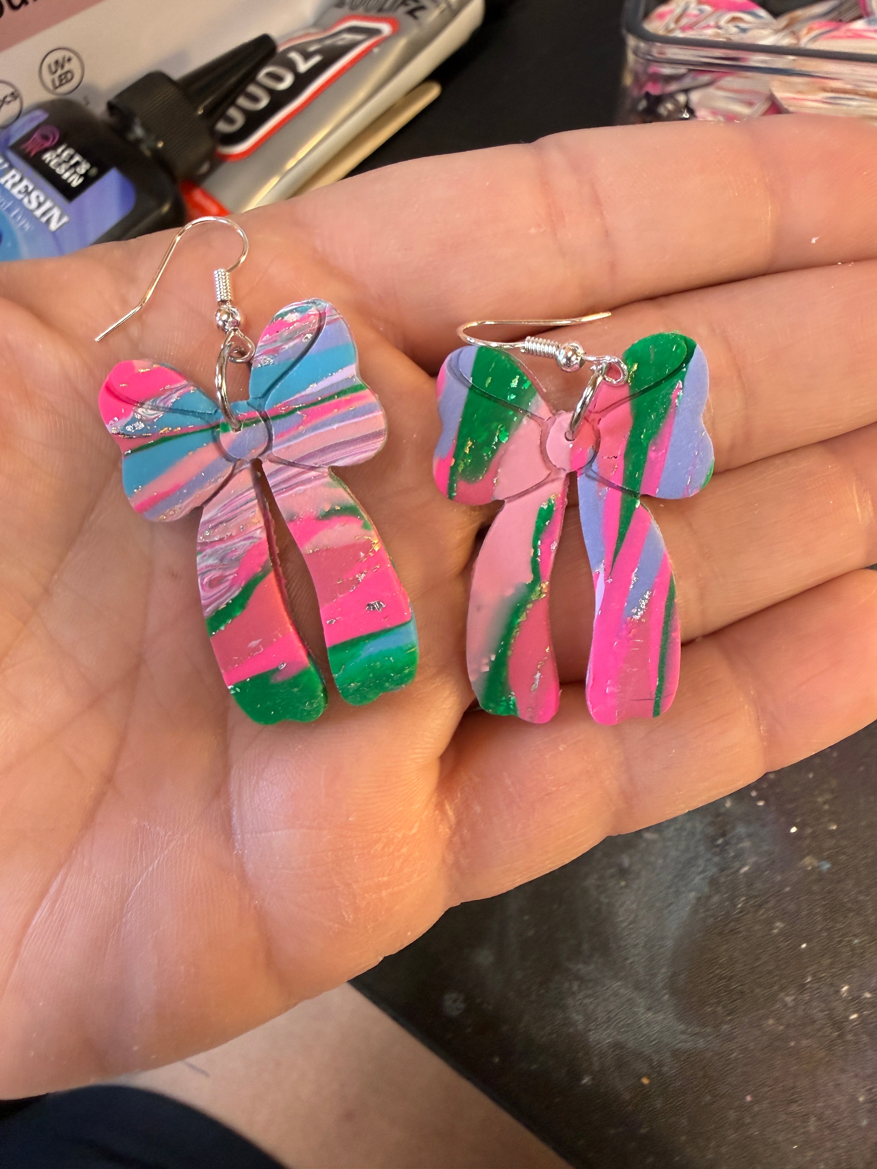 Clay earrings