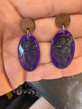 Clay earrings