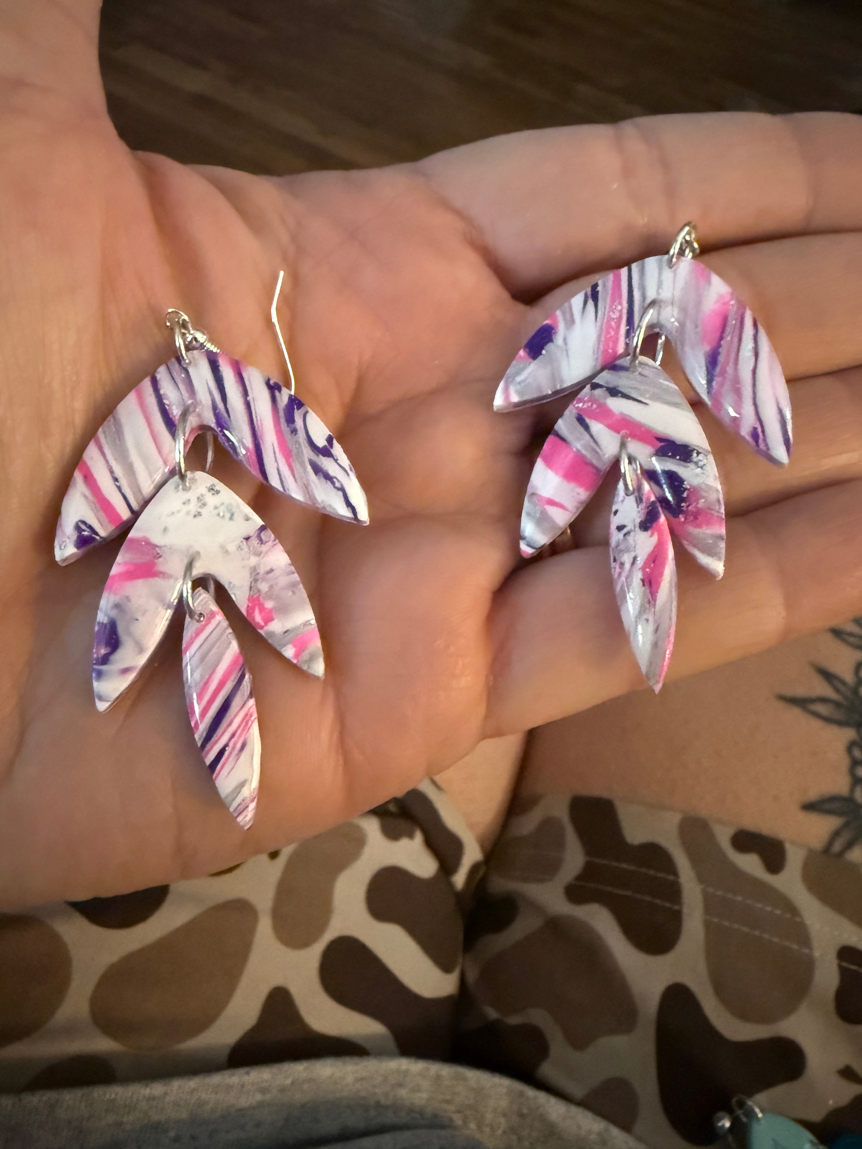 Clay earrings